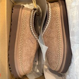 UGG Tazman Tan Suede Shoes